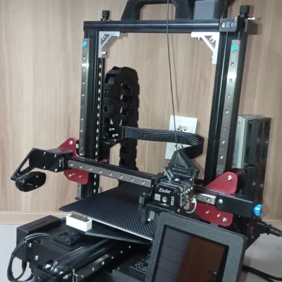 Ngàm treo màn hình BIGTREETECH HDMI 7 dạng đứng cho Ender 3 PRO