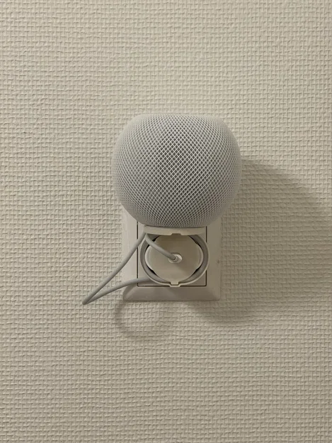 Giá treo tường HomePod Mini siêu “over-engineered” (phích EU) - Image 1