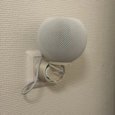 Giá treo tường HomePod Mini siêu “over-engineered” (phích EU)