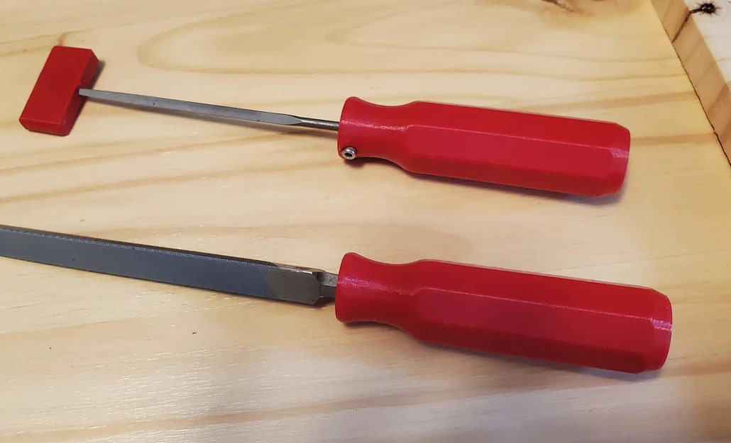 Tay cầm giũa kiểu London vừa Bahco Needle Saw-Sharpening File (chuôi tròn) - Image 1