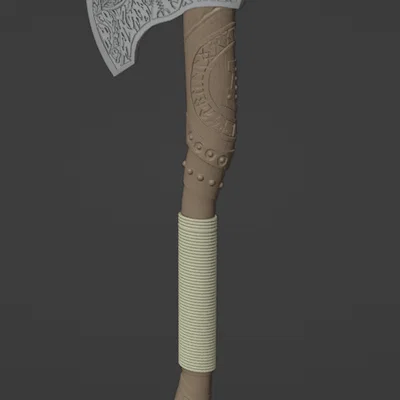 Rìu Chiến Viking (Viking Battle Axe)