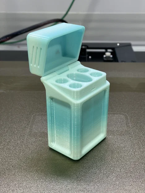 Hộp Joint 4x kèm ngăn đựng bật lửa (Joint Case 4x with Lighter Holder) - Image 4