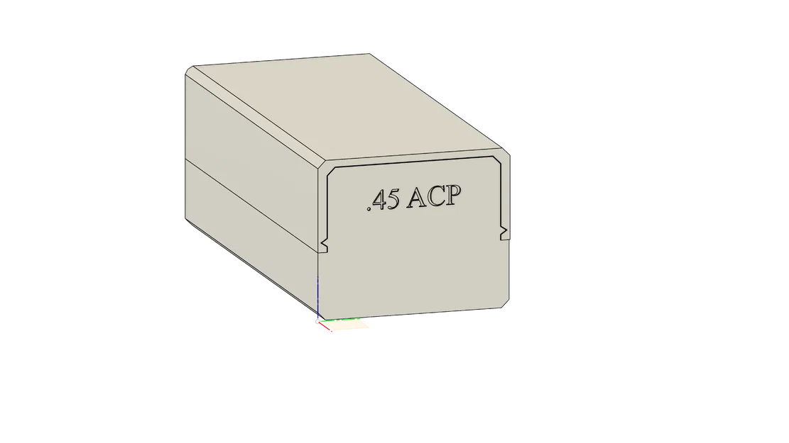 Hộp đựng đạn .45 ACP 21 viên - Thiết kế in 3D tiện lợi - Image 2