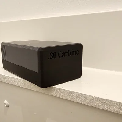 Hộp đựng đạn 3D cho .30 M1 Carbine - Sức chứa 50 viên