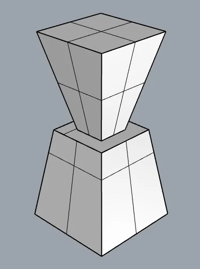 Mô hình khối đế bê tông Concrete Foundation cho in 3D - Image 1