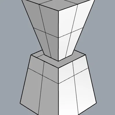 Mô hình khối đế bê tông Concrete Foundation cho in 3D