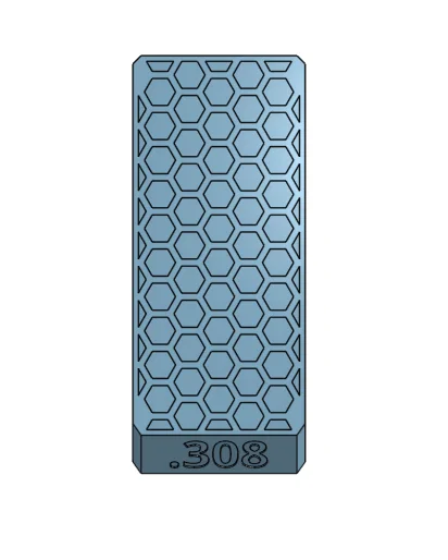 Khay Đựng Đạn .308 Loading Block - Thiết Kế Tổ Ong Chuyên Dụng - Image 3