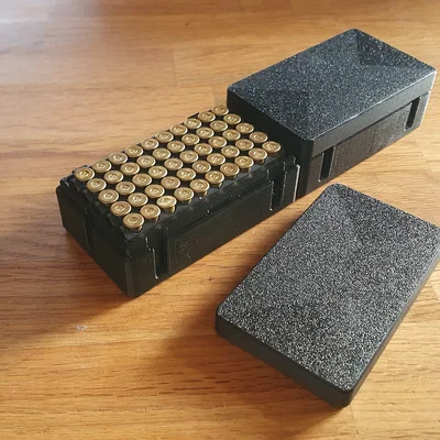 Hộp Đựng Đạn .22LR (Stackable Ammobox) In 3D Gọn Gàng
