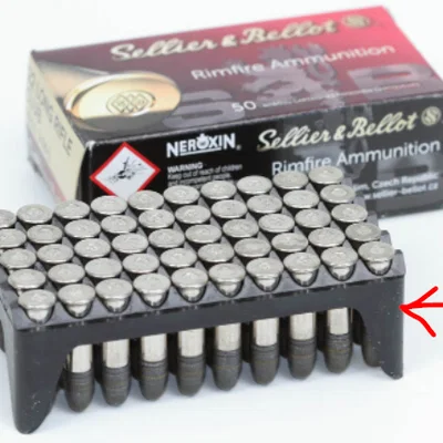 Hộp Đựng Đạn .22LR (Stackable Ammobox) In 3D Gọn Gàng