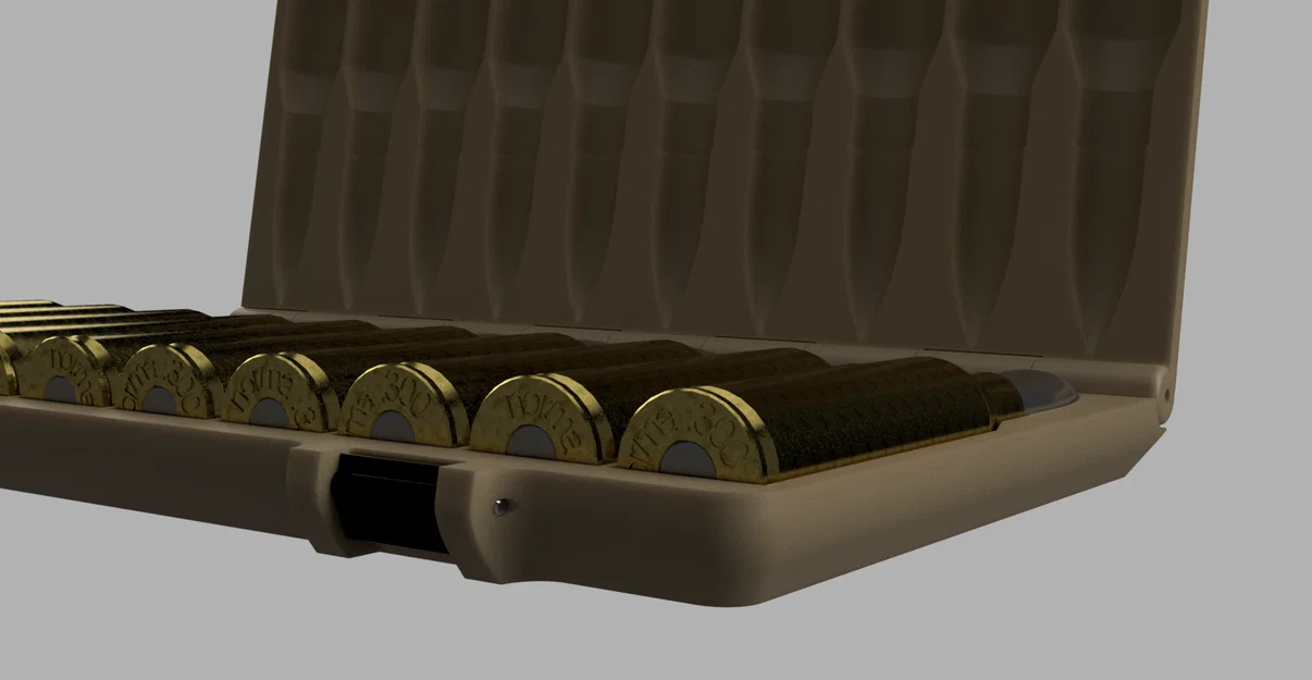 Hộp đựng vỏ đạn .300 Norma Magnum (10 viên) - Image 3