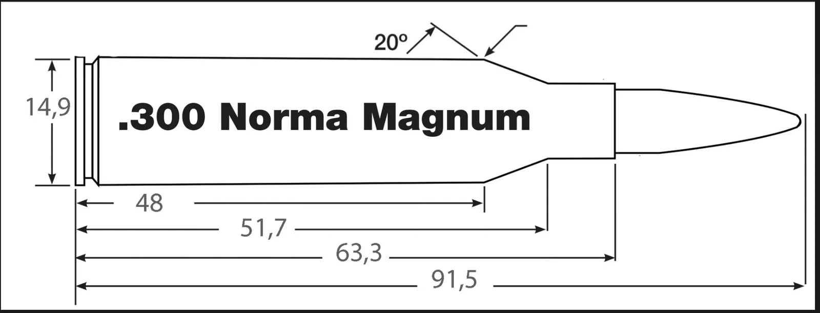 Hộp đựng vỏ đạn .300 Norma Magnum (10 viên) - Image 8