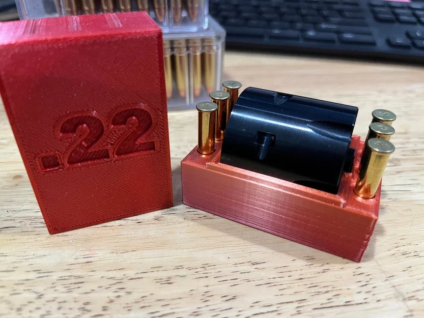 Khay đựng ổ xoay và đạn .22LR/.22Mag in 3D - Image 4