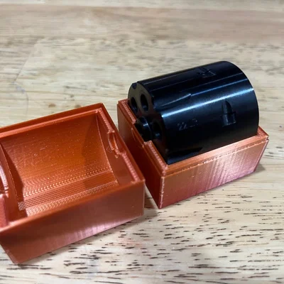 Hộp đựng ổ xoay súng .22LR/.22Mag in 3D gọn nhẹ
