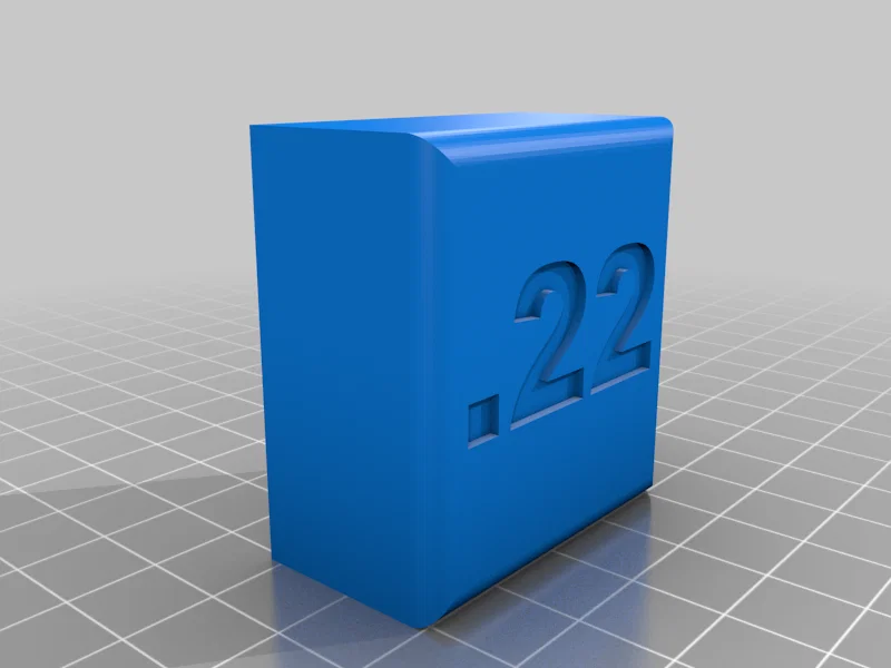 Hộp đựng ổ xoay súng .22LR/.22Mag in 3D gọn nhẹ - Image 6