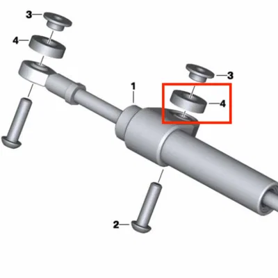 Vòng đệm giảm chấn (damper ring) tạm thời cho BMW R1200r K53