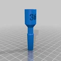 Dụng cụ tạo paper cartridge .36 Cal (cap & ball revolver) - Thumbnail 1