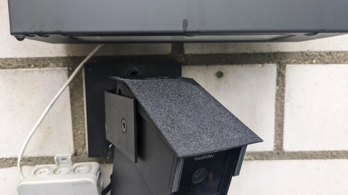 Mái che mưa gắn ngược cho Netatmo Presence (upside down mount) - Image 1
