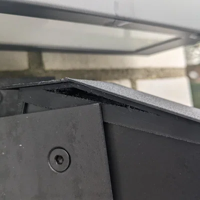 Mái che mưa gắn ngược cho Netatmo Presence (upside down mount)