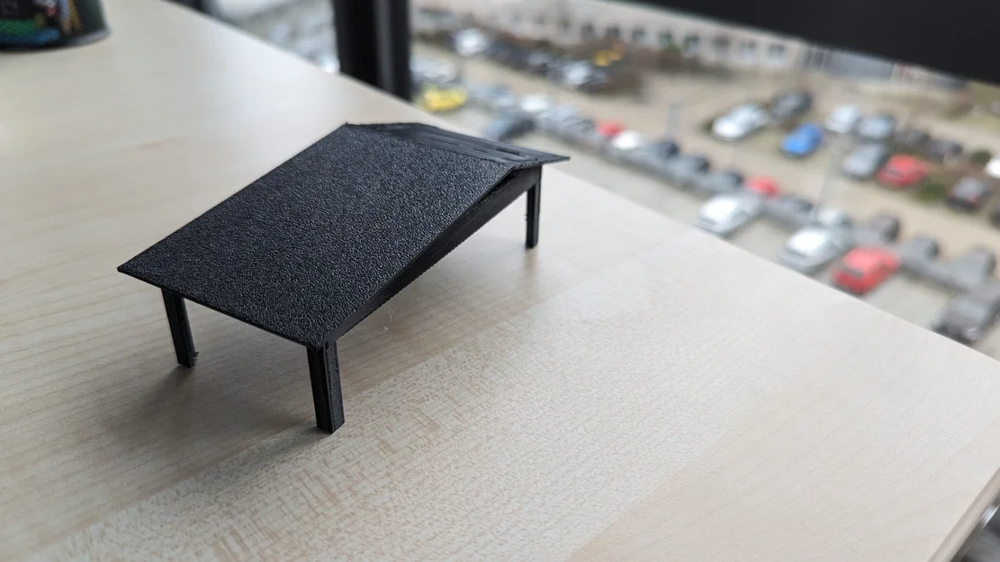 Mái che mưa gắn ngược cho Netatmo Presence (upside down mount) - Image 3