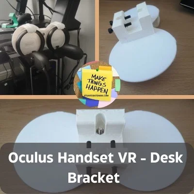 Bracket Oculus Rift VR Handset: chuyển wall mount sang desk mount