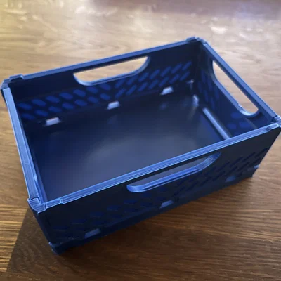 Thùng nhựa gấp gọn đa năng 3D - Giải pháp lưu trữ thông minh