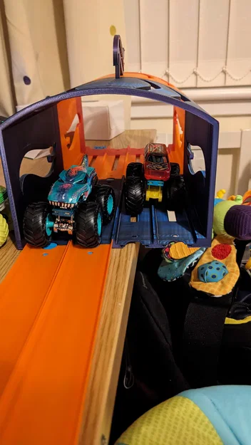 Đường hầm 4 làn Hotwheels - Phụ kiện đường đua 3D cực chất - Image 5
