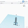 Mô hình bộ xương chiến binh (Skeleton) in 3D kèm kiếm siêu ngầu - Thumbnail 3