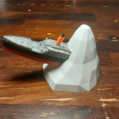 Trang trí bể cá xác tàu Titanic (Titanic Wreckage Aquarium Decoration)