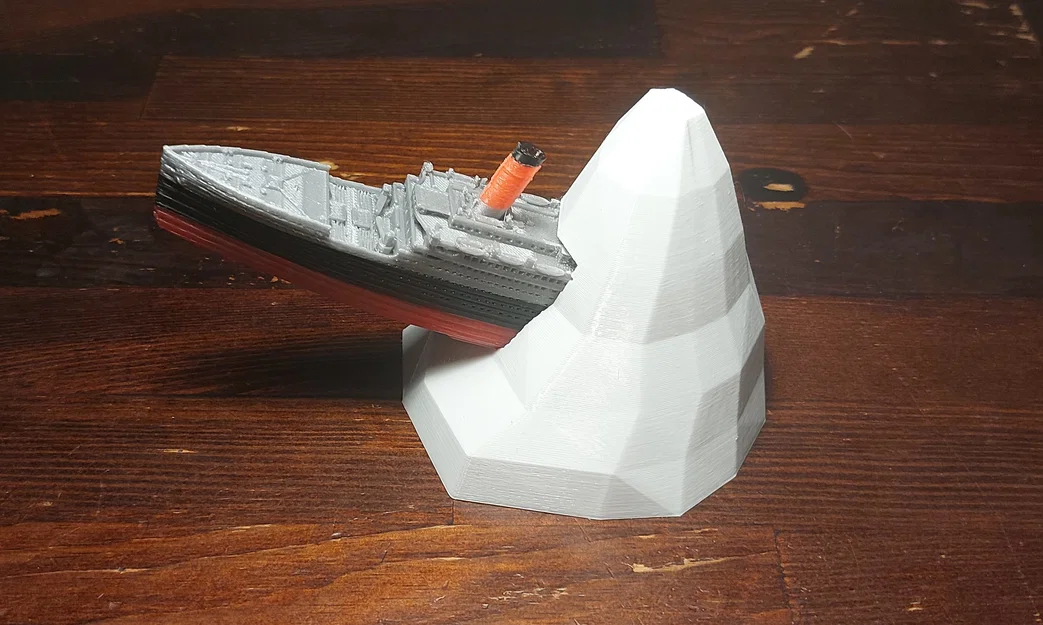 Trang trí bể cá xác tàu Titanic (Titanic Wreckage Aquarium Decoration) - Image 3