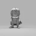 Mô hình Frodo và khung cửa hình lục giác - Đồ trang trí cho fan LOTR - Thumbnail 4