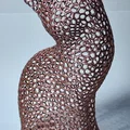 Mô hình mèo trang trí dạng lưới (Wireframe Cat) in 3D đẹp mắt - Thumbnail 1