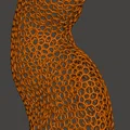 Mô hình mèo trang trí dạng lưới (Wireframe Cat) in 3D đẹp mắt - Thumbnail 2