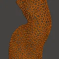 Mô hình mèo trang trí dạng lưới (Wireframe Cat) in 3D đẹp mắt - Thumbnail 3
