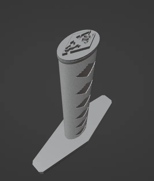Mô hình kiếm Katana Skyrim thu gọn in 3D ấn tượng - Image 1