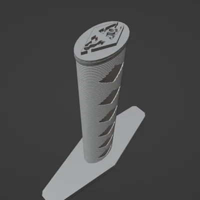 Mô hình kiếm Katana Skyrim thu gọn in 3D ấn tượng