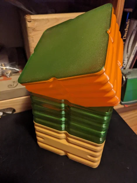 Nắp đậy Vase Mode cho hộp lưu trữ xếp chồng - Phụ kiện 3D hữu ích - Image 1