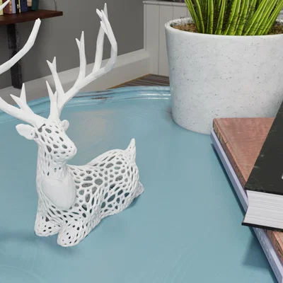 Voronoi Deer of Love – Hươu Voronoi Tình Yêu