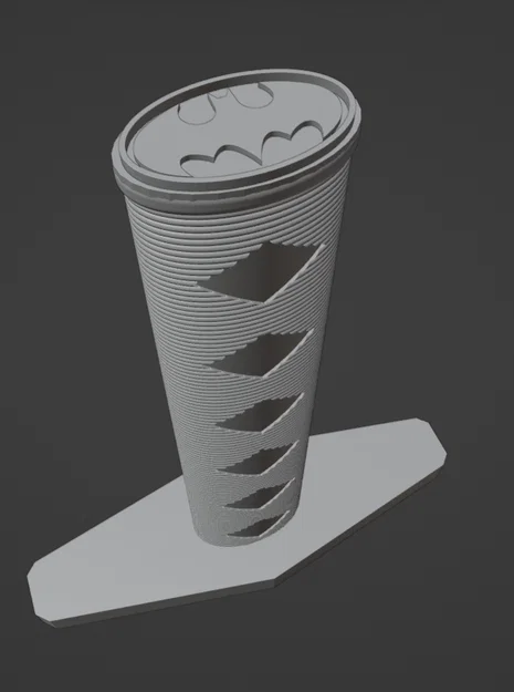 Mô hình kiếm Katana Batman thu gọn in 3D (Collapsing Katana) - Image 1
