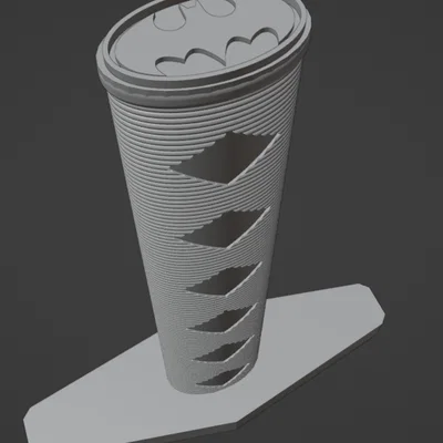 Mô hình kiếm Katana Batman thu gọn in 3D (Collapsing Katana)