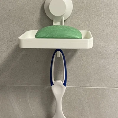 Khay Xà Phòng & Móc IKEA TISKEN (IKEA TISKEN Soap Dish & Hook)