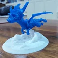 Mô hình rồng Spyro đang bay với đế rời đầy sáng tạo - Thumbnail 1