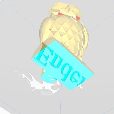 Mô hình Cú Mèo Low Poly in 3D độc đáo, đáy phẳng dễ in