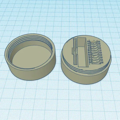 Hộp đựng thẻ nhớ Micro SD và đầu đọc USB thiết kế in 3D