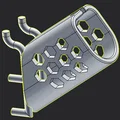YARBM (Yet Another Ryobi Battery Mount) – Ngàm treo pin Ryobi cho pegboard - Thumbnail 2