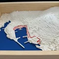 Mô hình 3D địa hình đường đua F1 Monaco trang trí độc đáo - Thumbnail 2