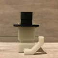 Mũ Chóp (Top Hat) Đáng Yêu Cho Mô Hình Cali Cat 3D - Thumbnail 2
