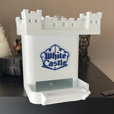 Máng Ăn Cho Chim Lâu Đài Trắng (White Castle Bird Feeder)