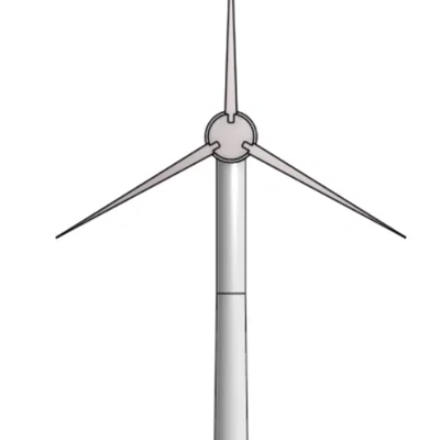 Mô hình tua-bin gió mini xoay được (Windmill Spinnable) in 3D