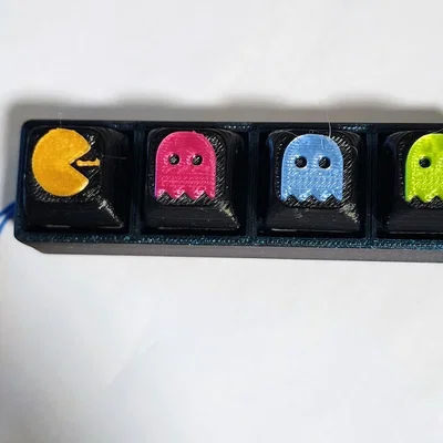 Keycap Pac-Man