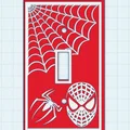 Ốp che ổ cắm điện Spiderman - Phụ kiện trang trí 3D độc lạ - Thumbnail 1